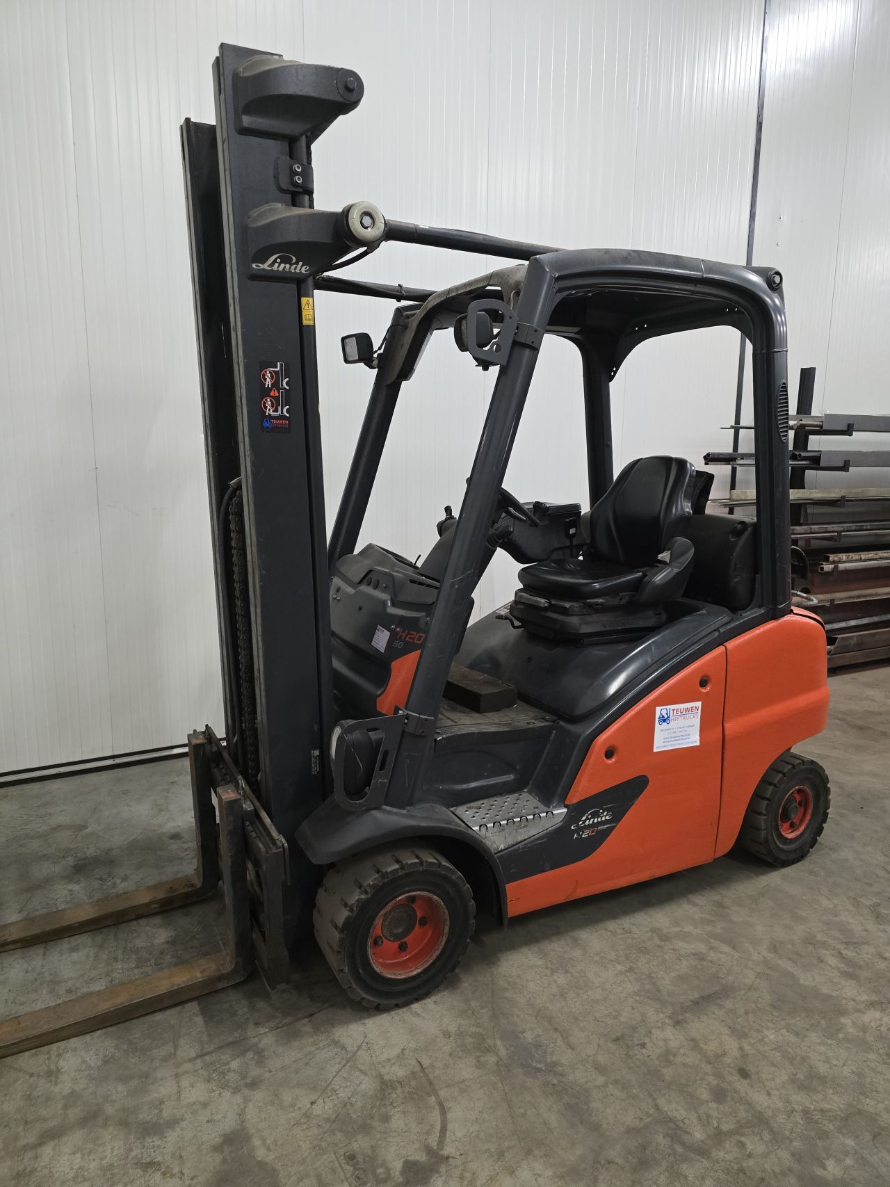 🔥 Linde H20T-01 LPG Heftruck | 2018 | Triplo Freelift | 5.47m