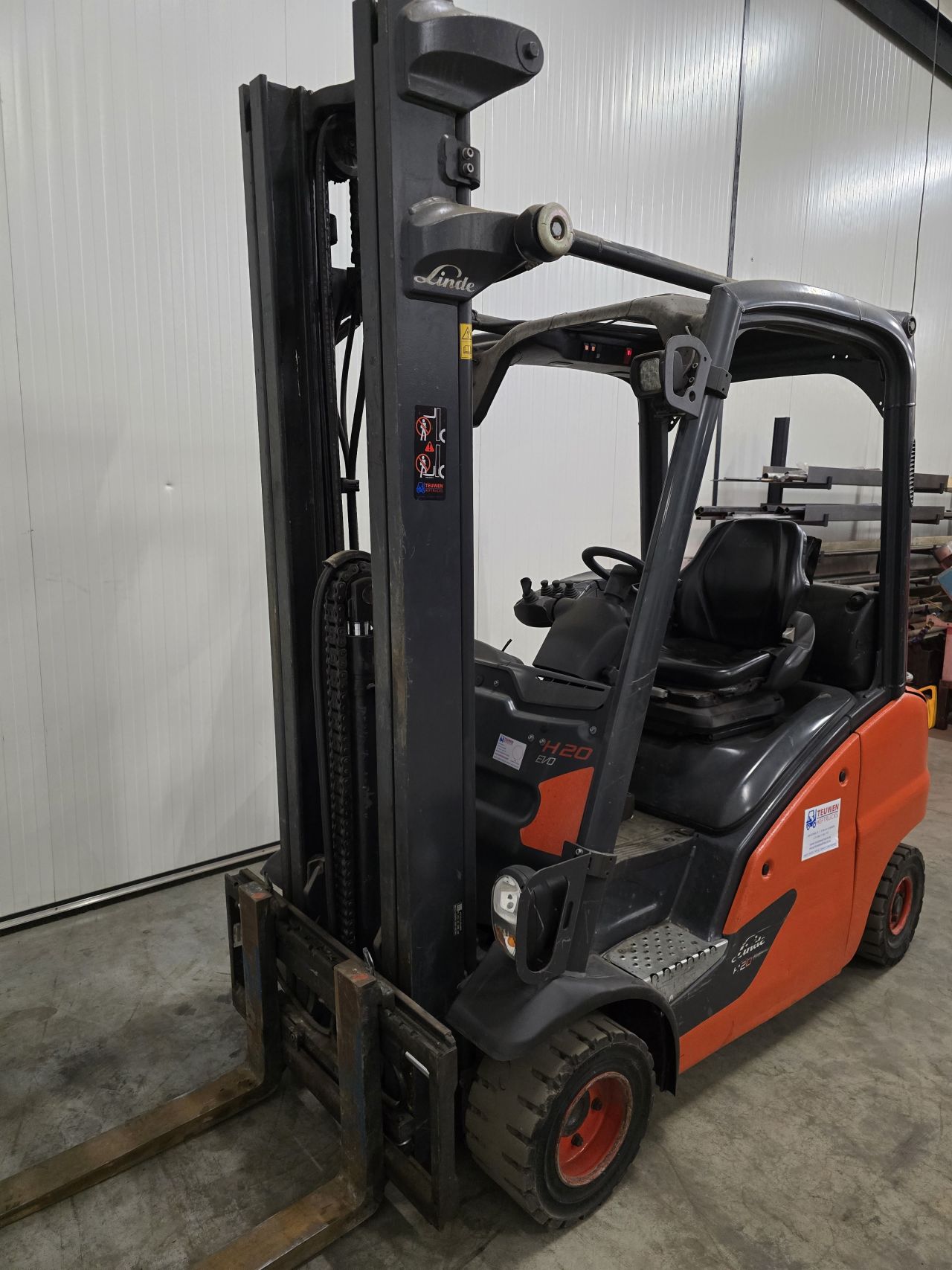 🔥 Linde H20T-01 LPG Heftruck | 2018 | Triplo Freelift | 5.47m