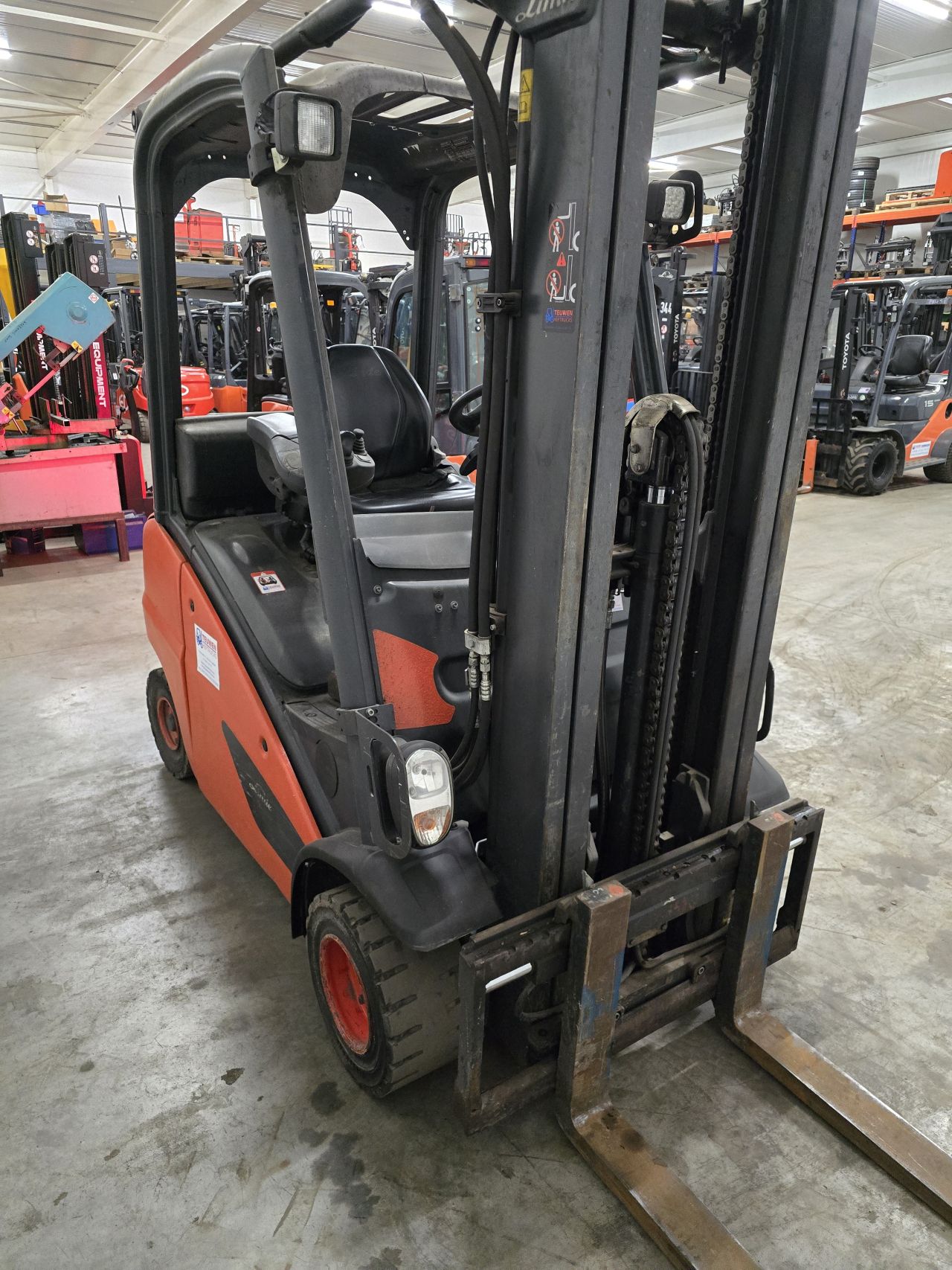 🔥 Linde H20T-01 LPG Heftruck | 2018 | Triplo Freelift | 5.47m