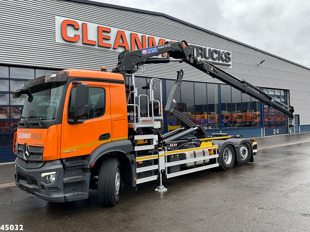 Mercedes-Benz ACTROS 2543 HMF 23 Tonmeter laadkraan