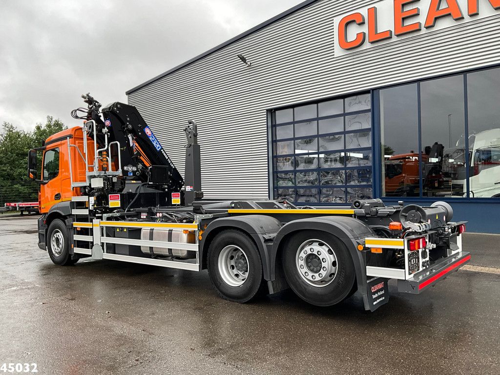 Mercedes-Benz ACTROS 2543 HMF 23 Tonmeter laadkraan