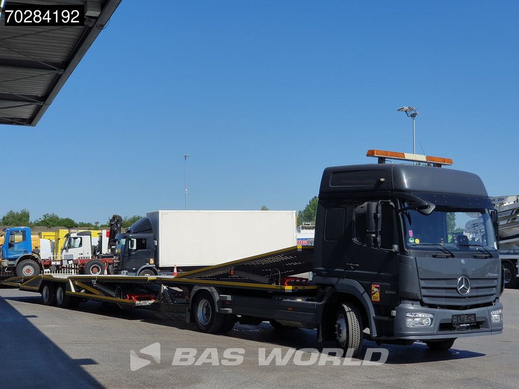 Mercedes Atego 1230 4X2 Kuvvetli car transporter 6 spots Winch Automatic Euro 6