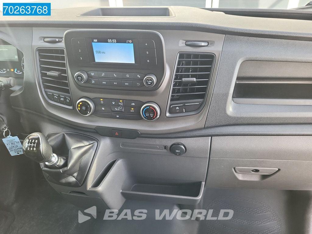 Ford Transit 130pk L2H2 Nieuw! Black Edition Trekhaak Airco Cruise Camera Parkeersensoren 10m3 Airco Trekhaak Cruise control