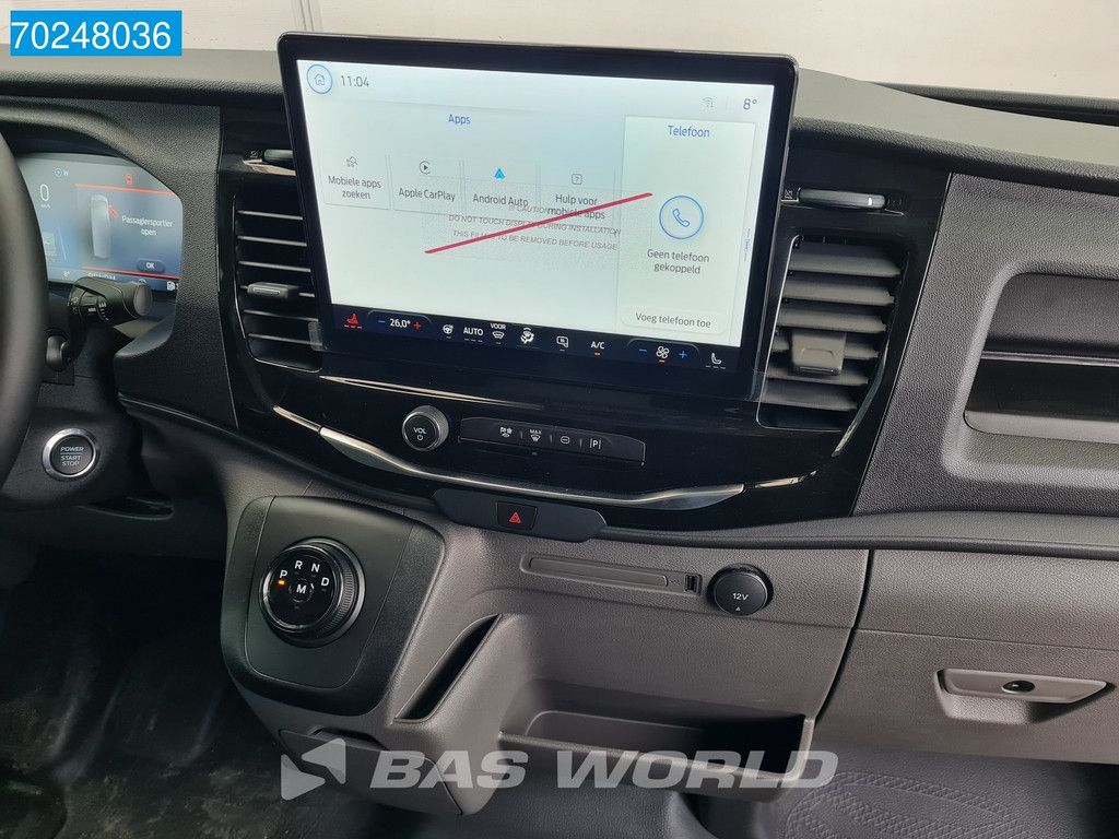 Ford Transit 165pk Automaat Limited L3H2 Nwe model! Xenon Airco Cruise CarPlay Camera Parkeersensoren Airco Cruise control