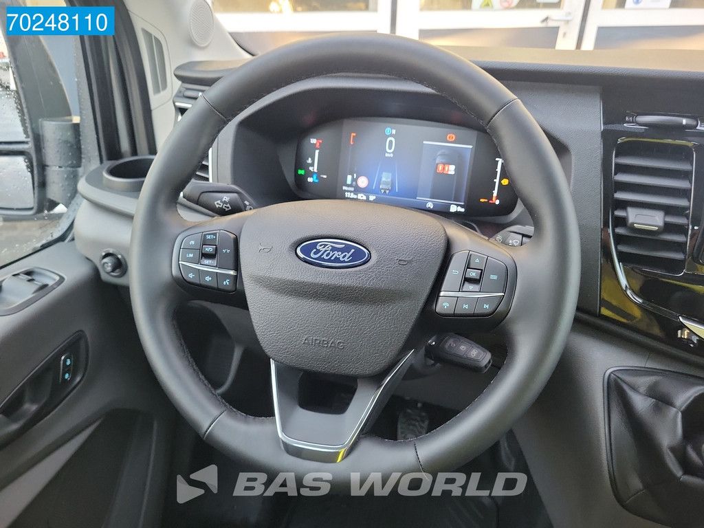 Ford Transit 165pk Open laadbak Dubbellucht Pritsche Trekhaak Airco Cruise Camera A/C Towbar Cruise control