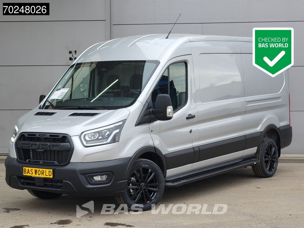 Ford Transit 165pk Automaat Limited Black Edition L3H2 Nwe model! CarPlay Xenon Camera L3 11m3 Airco Cruise control