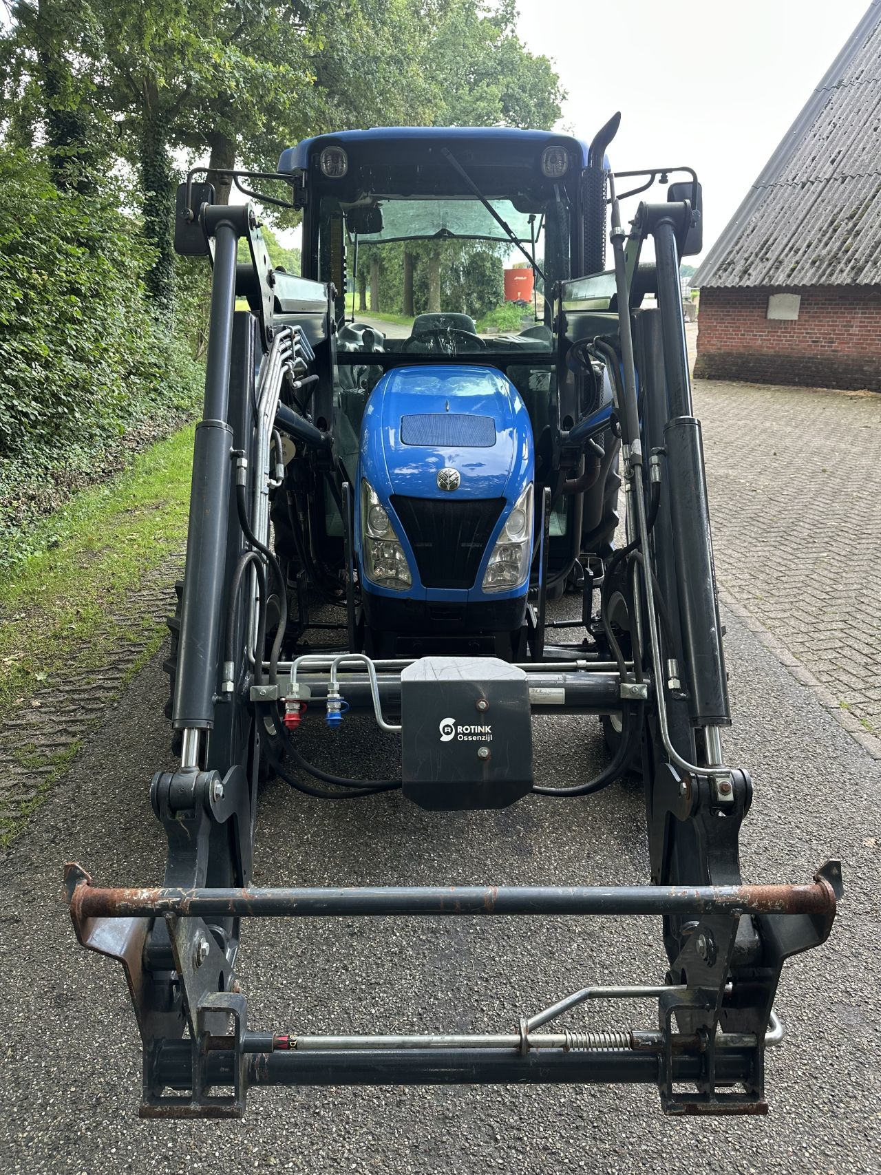 New Holland TN60DA met voorlader