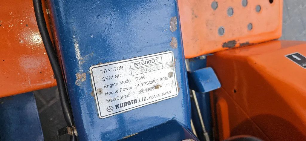 Kubota B1500 ( complete set )
