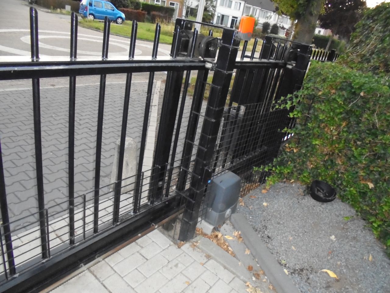 Kopal electrische schuifpoort 5M doorgang 150cm hoog