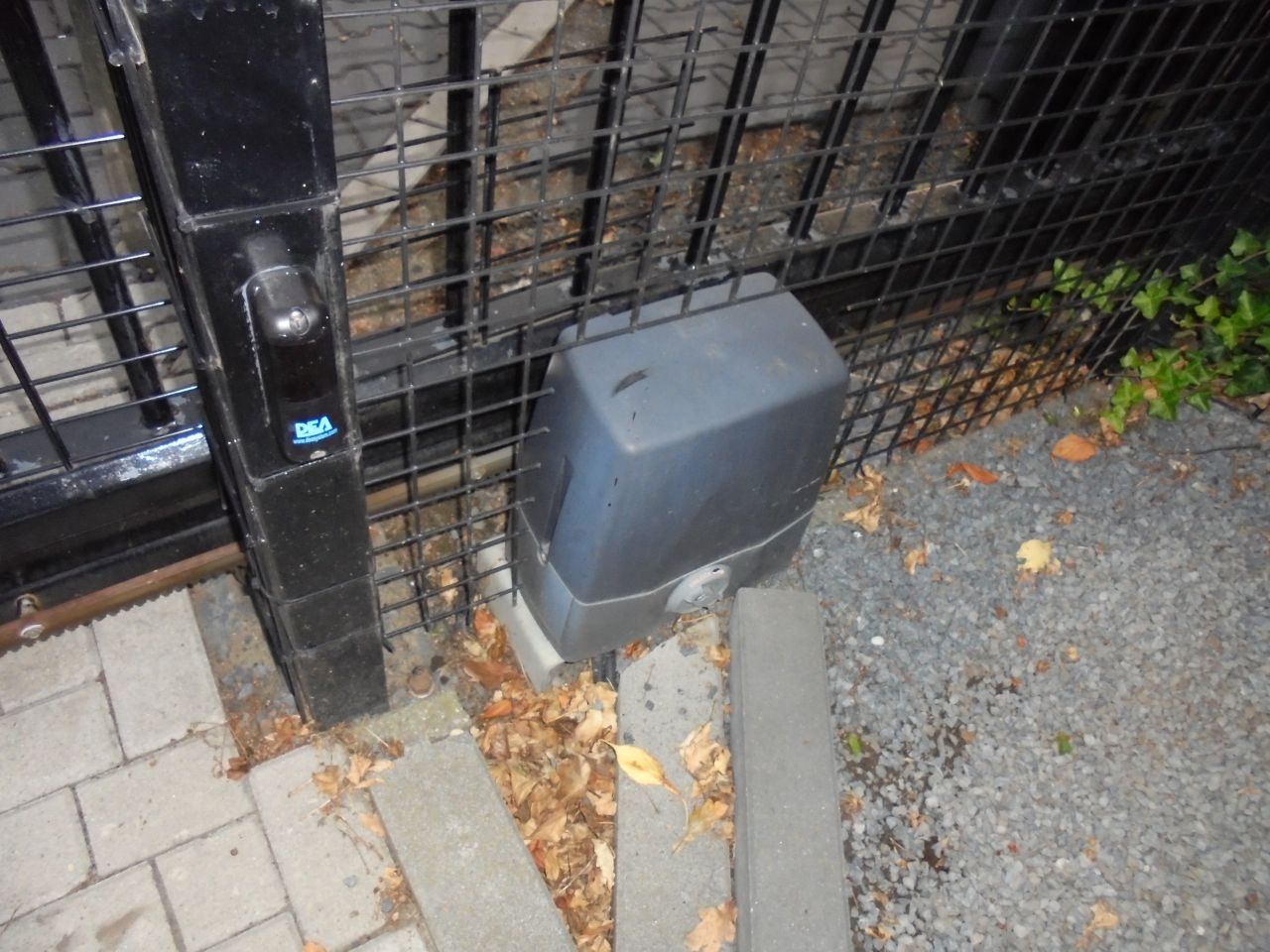 Kopal electrische schuifpoort 5M doorgang 150cm hoog