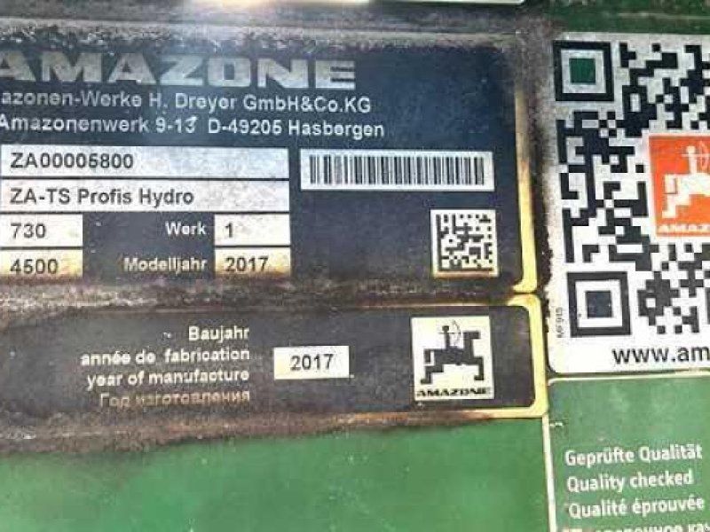 Amazone Düngerstreuer ZA-TS 42