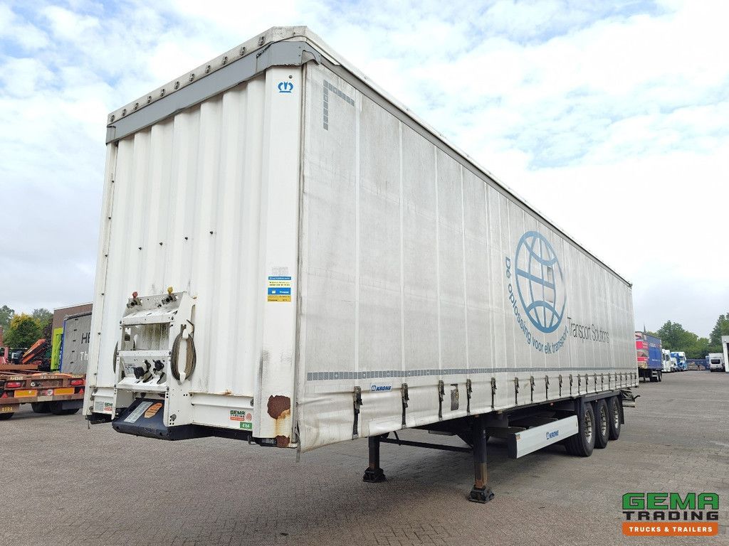 Krone SD 3-axle Valx - Disc brakes - Lift axle - Sliding tarpaulin/Sliding roof - HH floor - Toolbox