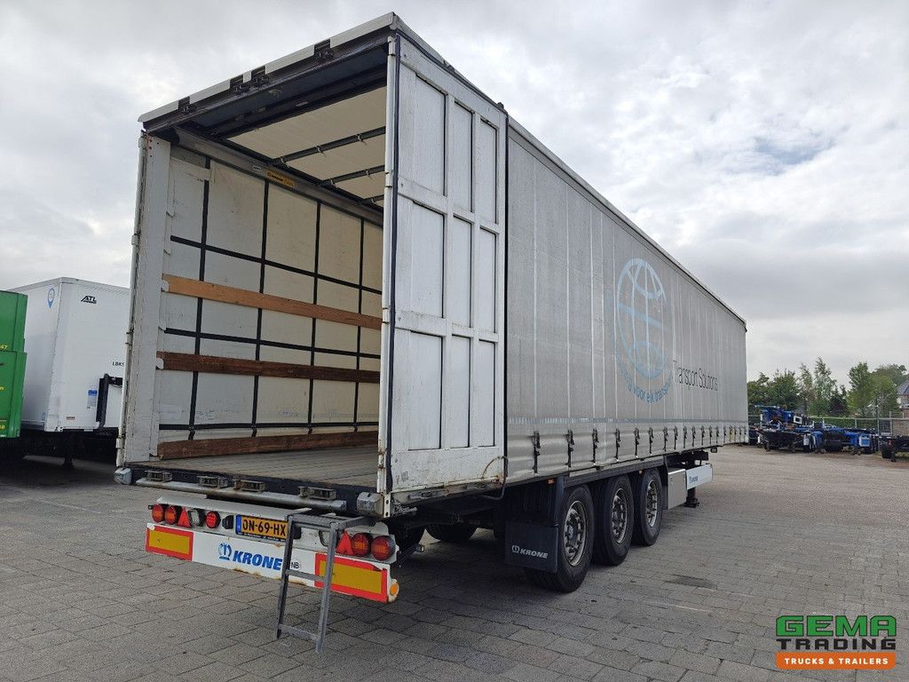 Krone SD 3-axle Valx - Disc brakes - Lift axle - Sliding tarpaulin/Sliding roof - HH floor - Toolbox
