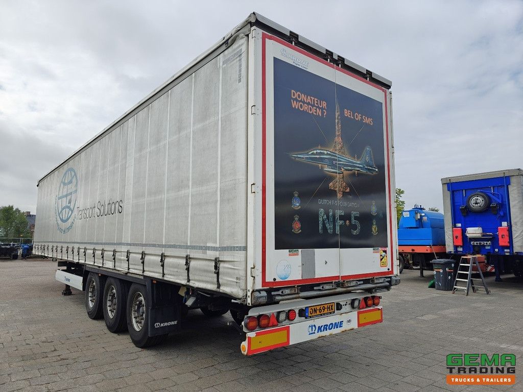 Krone SD 3-axle Valx - Disc brakes - Lift axle - Sliding tarpaulin/Sliding roof - HH floor - Toolbox