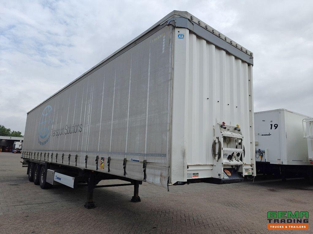 Krone SD 3-axle Valx - Disc brakes - Lift axle - Sliding tarpaulin/Sliding roof - HH floor - Toolbox