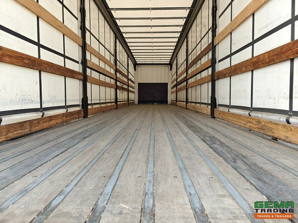 Krone SD 3-axle Valx - Disc brakes - Lift axle - Sliding tarpaulin/Sliding roof - HH floor - Toolbox
