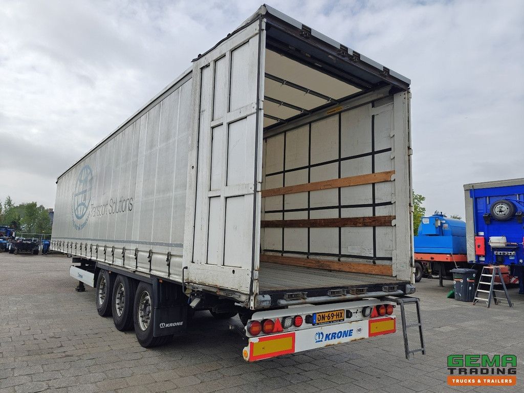 Krone SD 3-axle Valx - Disc brakes - Lift axle - Sliding tarpaulin/Sliding roof - HH floor - Toolbox