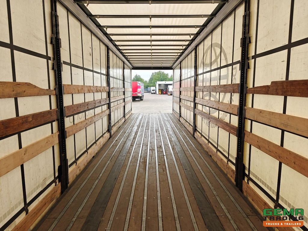 Krone SD 3-axle Valx - Disc brakes - Lift axle - Sliding tarpaulin/Sliding roof - HH floor - Toolbox