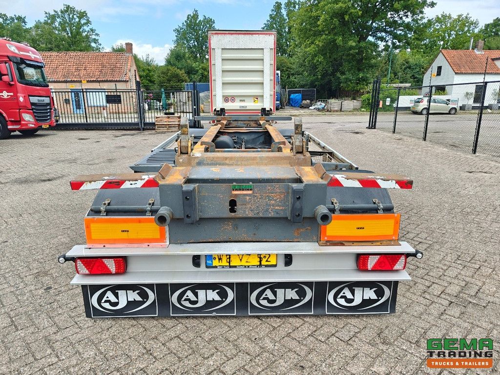 A.J.K. AEEL/10-20/19.5 2-Axle Giant - Container Trailer - Disc Brakes - Air Suspension - Locking System