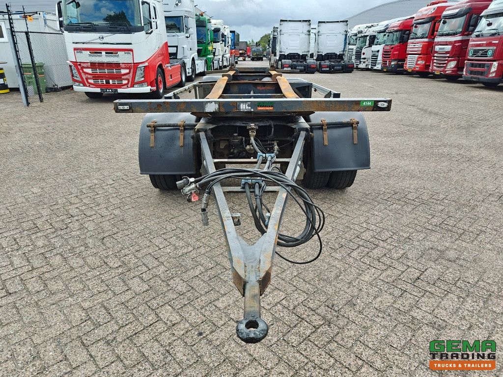 A.J.K. AEEL/10-20/19.5 2-Axle Giant - Container Trailer - Disc Brakes - Air Suspension - Locking System