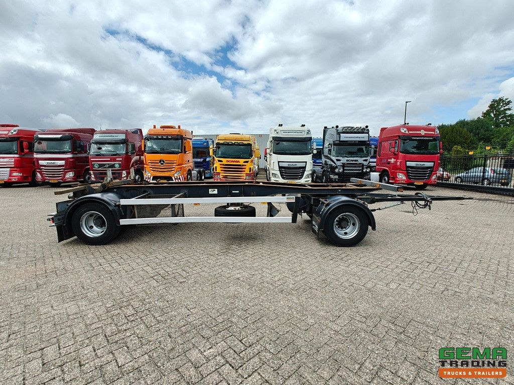 A.J.K. AEEL/10-20/19.5 2-Axle Giant - Container Trailer - Disc Brakes - Air Suspension - Locking System