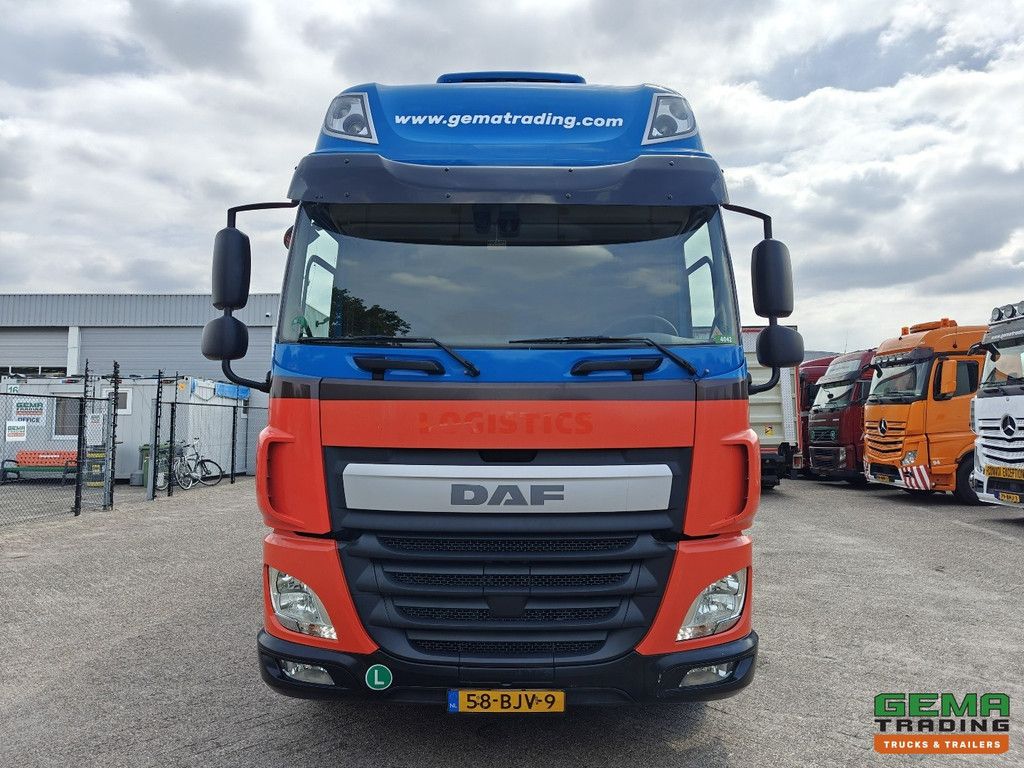DAF CF 400 FA 4x2 Spacecab Euro6C - StandAirco - GeslotenBak 8.1M - Laadklep 2000KG - Vangmuil - 10/2025 APK