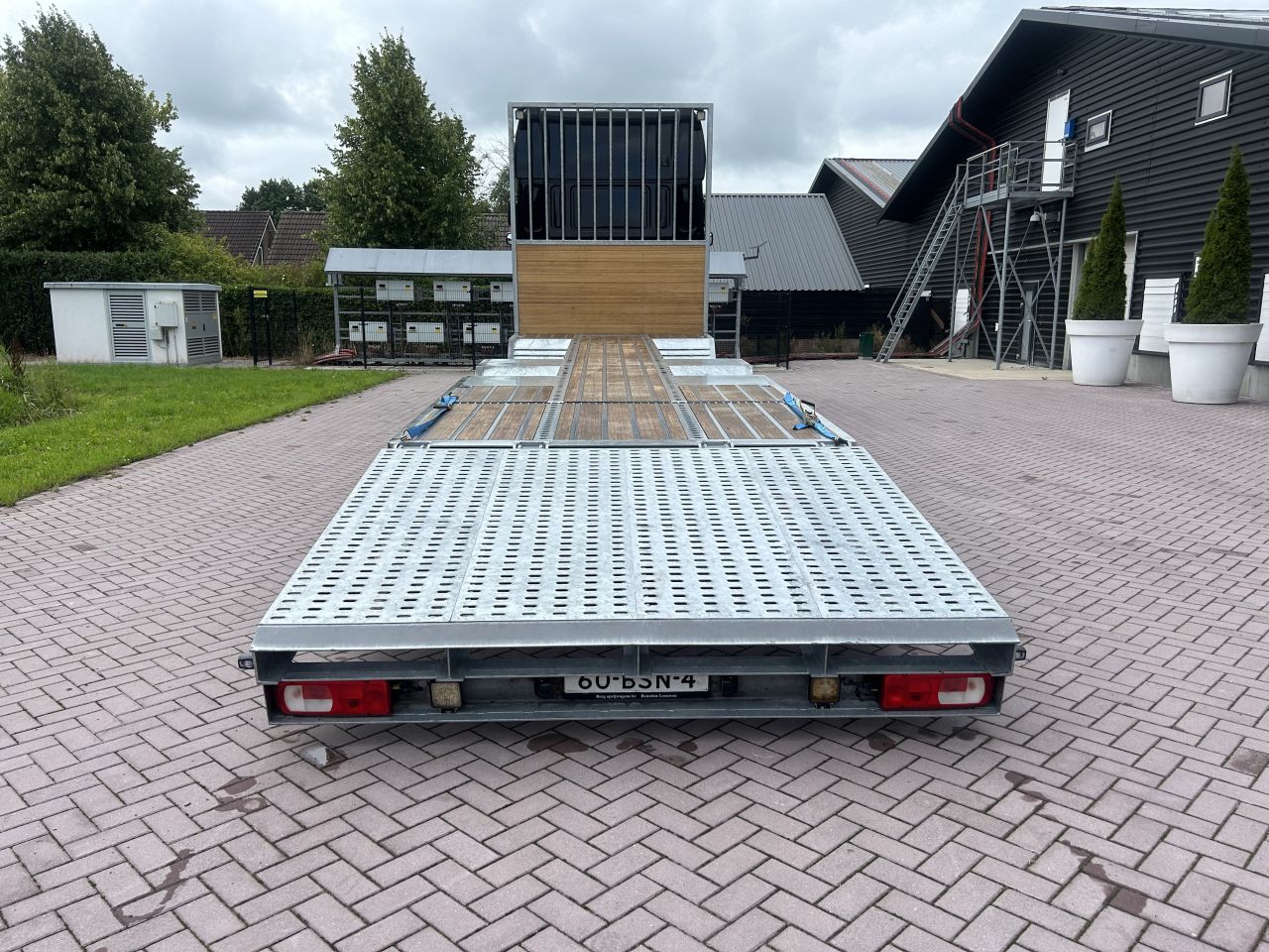 DAF XF 460 Machine transporter oprijwagen Euro 6