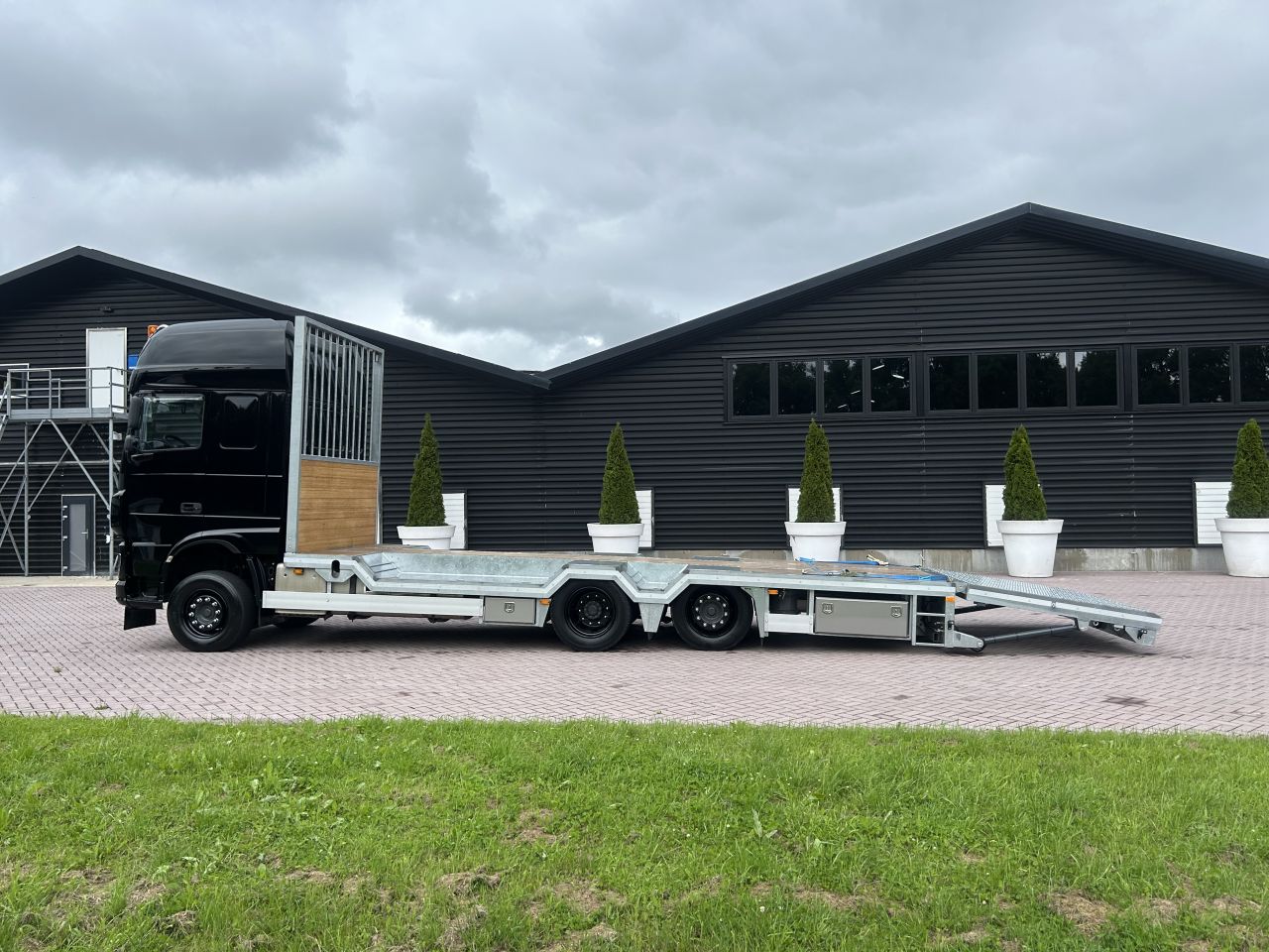 DAF XF 460 Machine transporter oprijwagen Euro 6