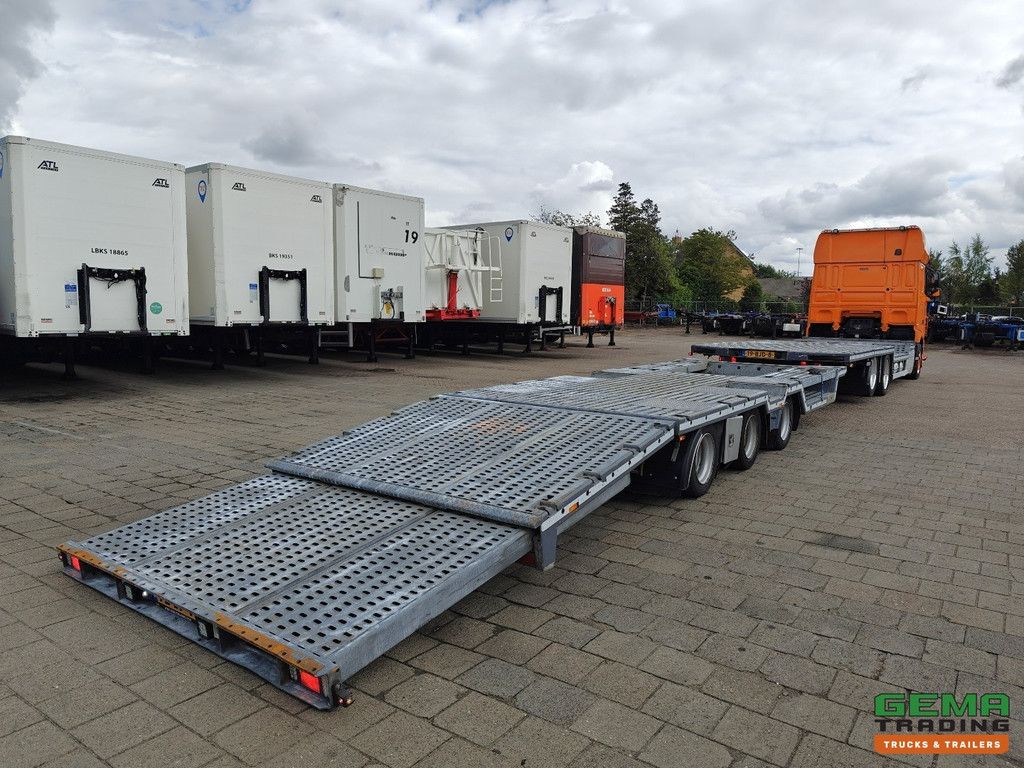 DAF XF 440 FAS 6x2 SuperSpaceCab Euro6C - Retarder + Recker 3-Assige Aanhanger - Wielkuipen - Hydraulische knik en uitschuifbaar - 02/2026 APK