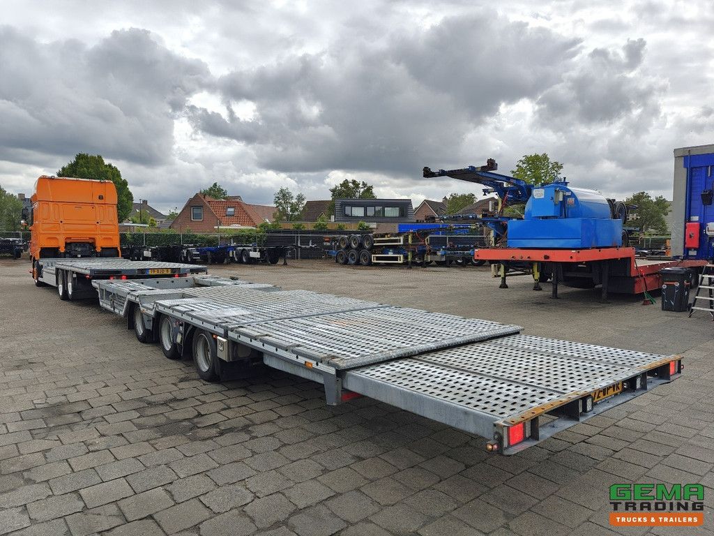 DAF XF 440 FAS 6x2 SuperSpaceCab Euro6C - Retarder + Recker 3-Assige Aanhanger - Wielkuipen - Hydraulische knik en uitschuifbaar - 02/2026 APK