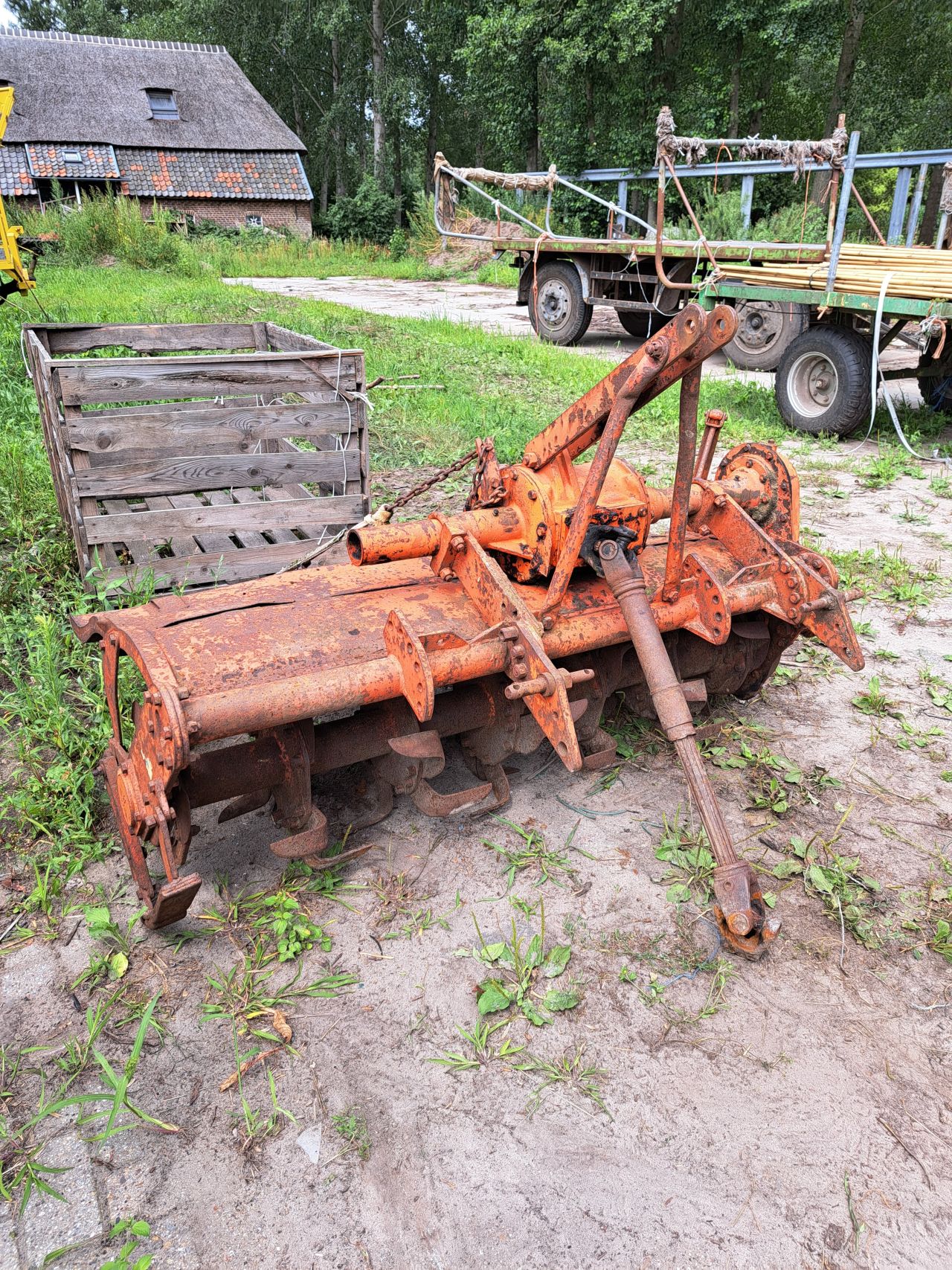 Werkende Frees 170cm met aftakas