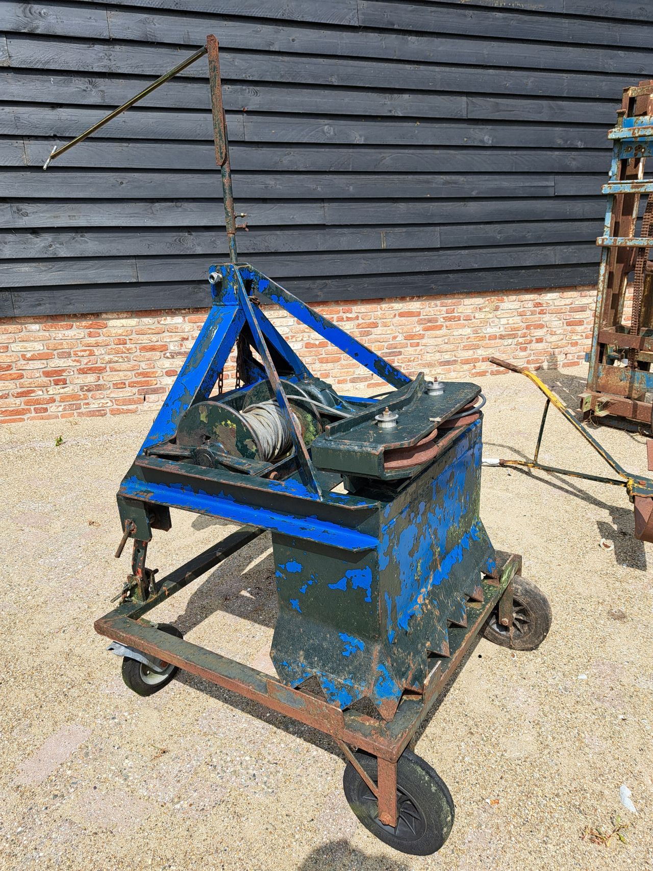 Lier op aftakas voor tractor