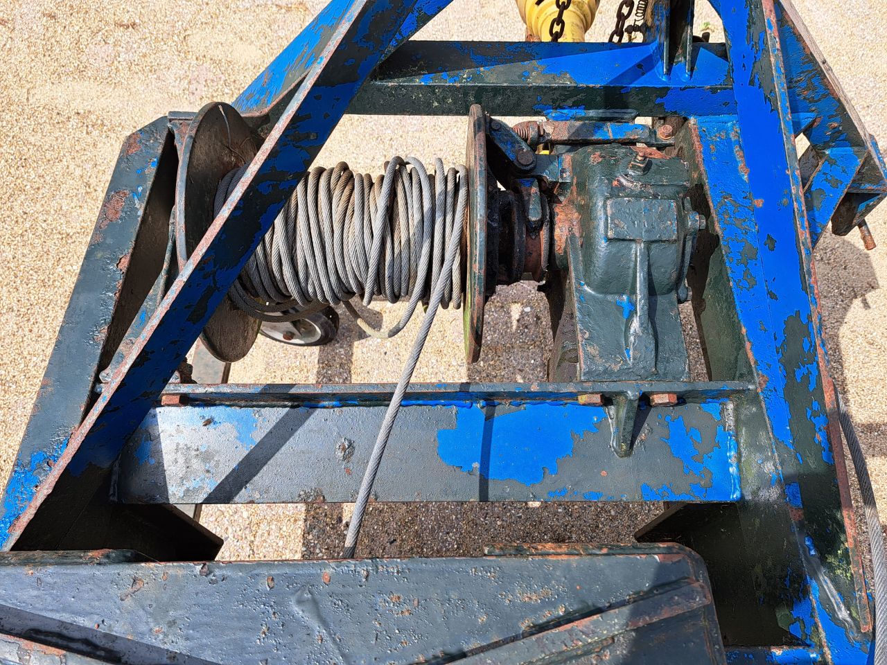Lier op aftakas voor tractor