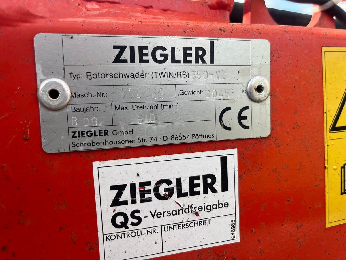 Ziegler Twin 850 VS hark