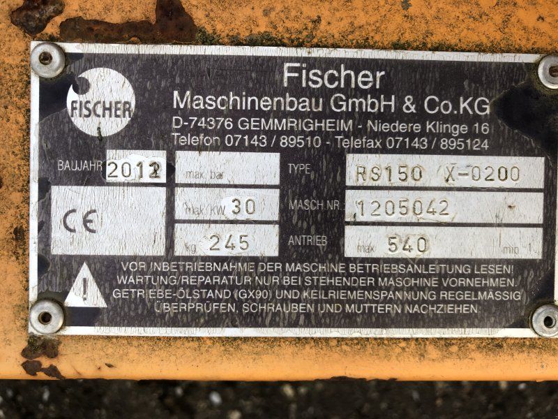 Fischer rs150