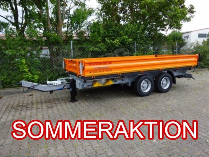Möslein TTD11 Orange neuer Tandem 3- Seitenkipper Tieflad