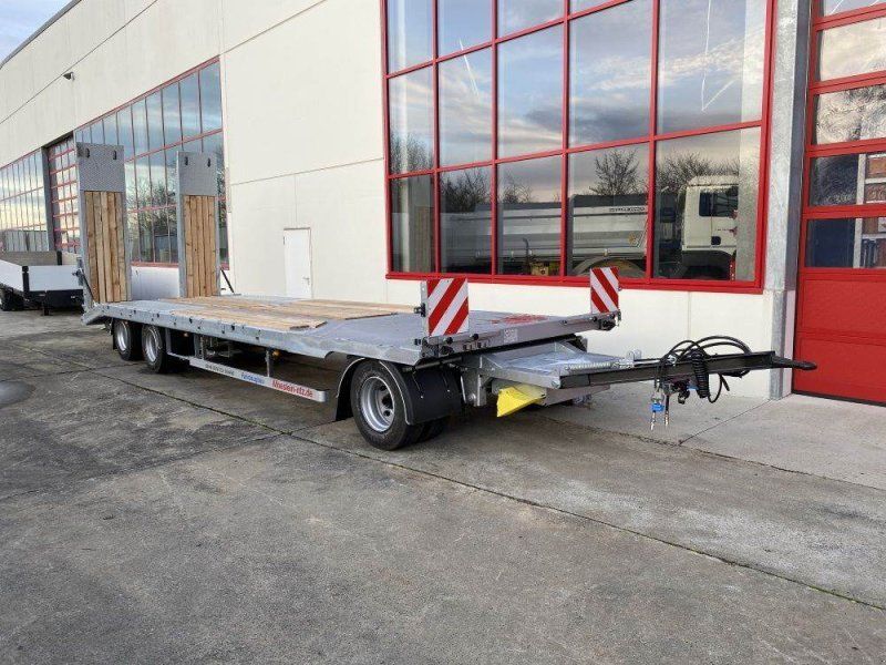 Möslein T 3-9,20 F Blatt 3 Achs Tieflader mit gerader Lad