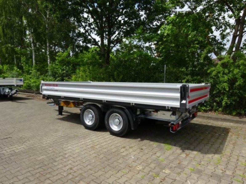 Möslein TTD11 weiß neuer Tandem 3- Seitenkipper Tieflader