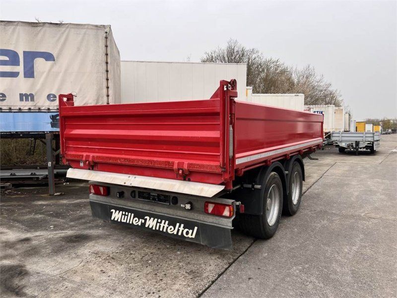 Müller Mitteltal TA-2 18 t Tandemkipper- Tieflader