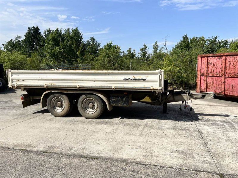 Müller Mitteltal TA-2 13,5 t Tandemkipper- Tieflader