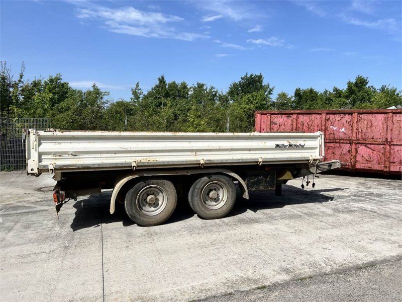 Müller Mitteltal TA-2 13,5 t Tandemkipper- Tieflader
