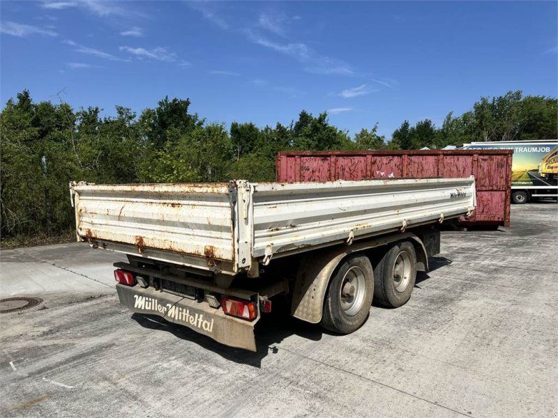 Müller Mitteltal TA-2 13,5 t Tandemkipper- Tieflader