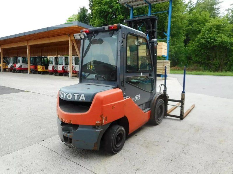 Toyota 02-8fdf30 triplex 5,5m + ss + doppelpalettengabe