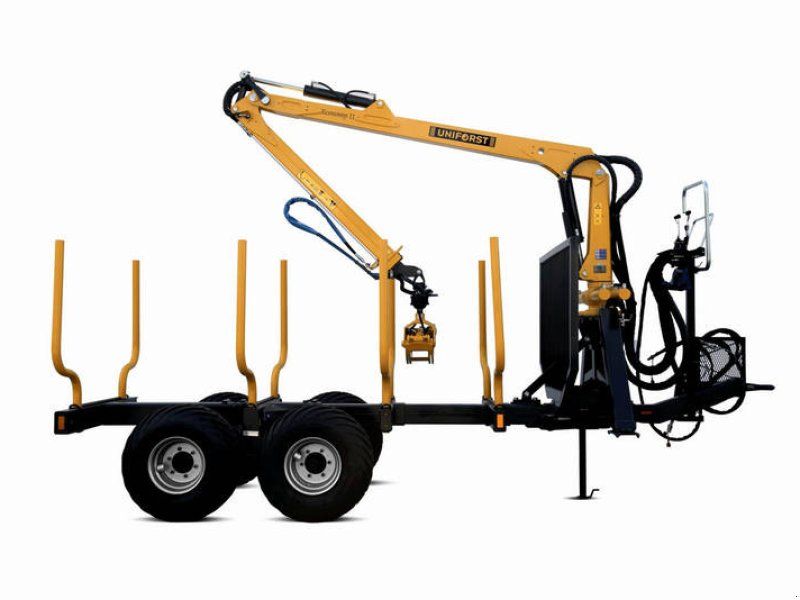 Uniforst Rückewagen 11,3 t  mit Dreipunktkran 6,9 m