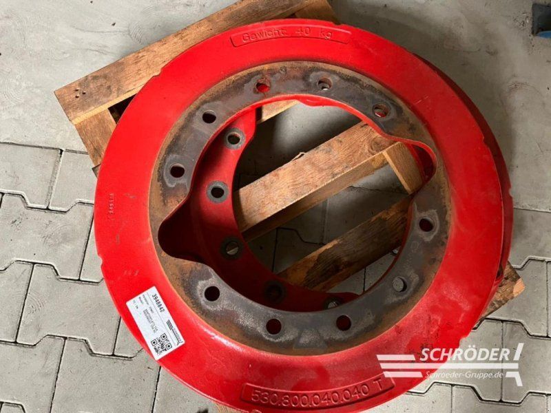 Fendt ADAPTERPLATTE FÜR RADGEWICHT 1250 KG