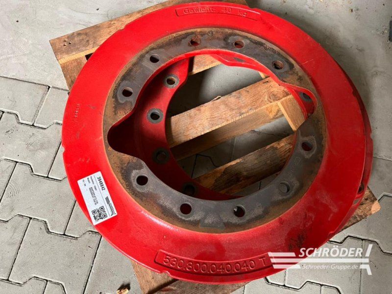 Fendt ADAPTERPLATTE FÜR RADGEWICHT 1250 KG
