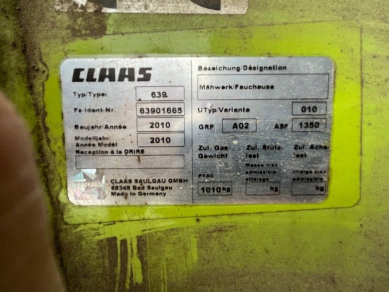 Claas DISCO 3100 FC PROFIL, Defekt!
