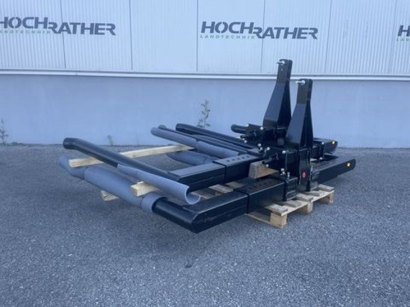 Doppeltransportgabel für Rundballen