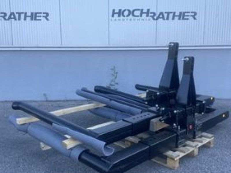 Doppeltransportgabel für Rundballen