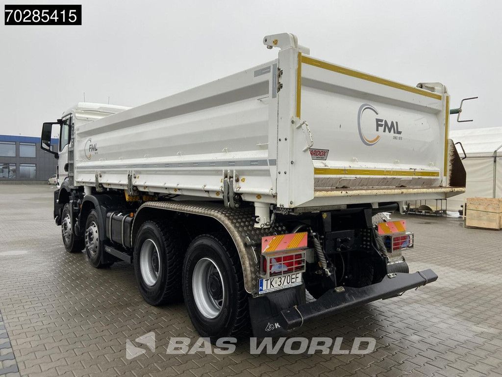 MAN TGS TGS 35.440 8X4 14m3 3-Way tipper Hardox Big-Axle Steel-suspension Euro 6
